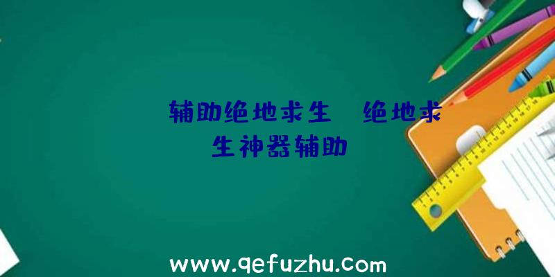 「zzm辅助绝地求生」|绝地求生神器辅助